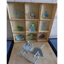 Geldgeschenkverpackung - Kinderzimmer (blau)