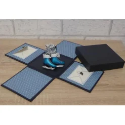 Geldgeschenkverpackung - Schlittschuh