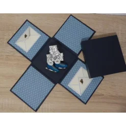 Geldgeschenkverpackung - Schlittschuh