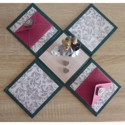 Geldgeschenkverpackung - Silberhochzeit