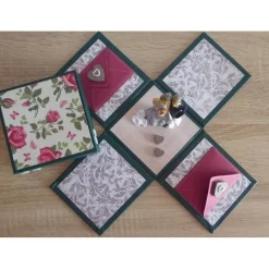 Geldgeschenkverpackung - Silberhochzeit