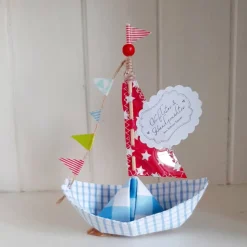 Geldgeschenkverpackung - Schiffchen