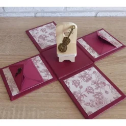 Geldgeschenkverpackung - Streichinstrument/Klassikkonzert