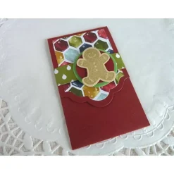 Geldgeschenkverpackung, Geldkarte, Geldscheinverpackung, Gutscheinverpackung für Weihnachten