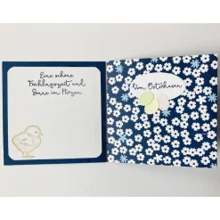 Geldkarte Gutscheinkarte - Osterkarte UniKat Handarbeit Stampin'Up