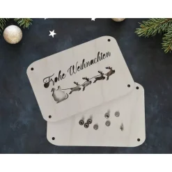 Geldkarte zu Weihnachten / Geldgeschenk für Weihnachten/ personalisierte Geschenkverpackung / besondere Geschenkidee / G