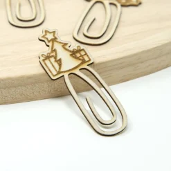 Geldklammer aus Holz Weihnachten | Geldgeschenk verpacken | Geldklipp für Geldgeschenke Weihnachtsbaum