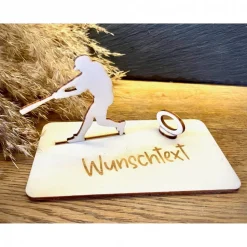 Geldscheinhalter Baseball, Geldgeschenk, Geburtstag, Geschenk, Wunschtext, Personalisierbar