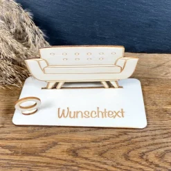 Geldscheinhalter Couch, Sofa, Geldgeschenk, Geburtstag, Geschenk, Wunschtext, Personalisierbar