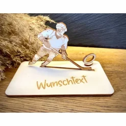 Geldscheinhalter Eishockey, Eishockeyspieler, Geldgeschenk, Geburtstag, Geschenk, Wunschtext, Personalisiert