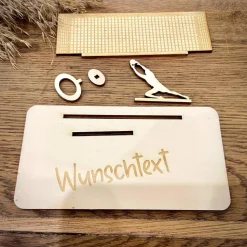 Geldscheinhalter Fußballspieler, Keeper, Torwart, Torhüter, Geldgeschenk, Geburtstag, Wunschtext, Personalisierbar