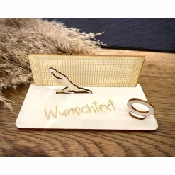 Geldscheinhalter Fußballspieler, Keeper, Torwart, Torhüter, Geldgeschenk, Geburtstag, Wunschtext, Personalisierbar