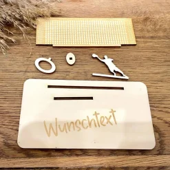 Geldscheinhalter Fußballspieler, Keeper, Torwart, Torhüter, Geldgeschenk, Geburtstag, Wunschtext, Personalisierbar