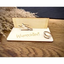 Geldscheinhalter Fußballspieler, Keeper, Torwart, Torhüter, Geldgeschenk, Geburtstag, Wunschtext, Personalisierbar