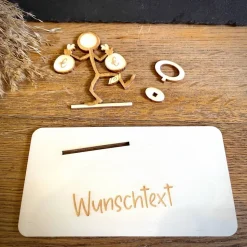 Geldscheinhalter Geldsack, Geld, Stick Figure, Geldgeschenk, Geburtstag, Hochzeit, Jubiläum, Geschenk, Wunschtext, Perso