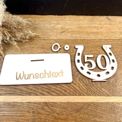 Geldscheinhalter Glück, Kleeblatt, Geldgeschenk, Geburtstag, Geschenk, Wunschtext, Personalisierbar