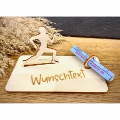 Geldscheinhalter Joggen, Laufen, Geldgeschenk, Geburtstag, Geschenk, Wunschtext, Personalisiert