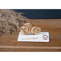 Geldscheinhalter Kamera, Spiegelreflex, Systemkamera, Geldgeschenk, Geburtstag, Geschenk, Wunschtext, Personalisierbar