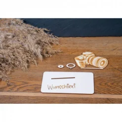 Geldscheinhalter Kamera, Spiegelreflex, Systemkamera, Geldgeschenk, Geburtstag, Geschenk, Wunschtext, Personalisierbar