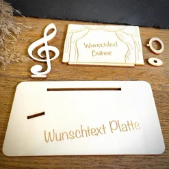 Geldscheinhalter Konzert, Theater, Musical, Musik, Geldgeschenk, Geburtstag, Geschenk, Wunschtext, Personalisierbar
