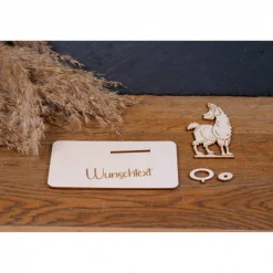Geldscheinhalter Lama, Geldgeschenk, Geburtstag, Reiten, Geschenk, Wunschtext, Personalisierbar