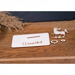 Geldscheinhalter Pferd, Geldgeschenk, Geburtstag, Reiten, Geschenk, Wunschtext, Personalisierbar