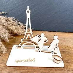 Geldscheinhalter Shopping, Paris, Eiffelturm, Frankreich, Weltreise,, Geldgeschenk, Geburtstag, Geschenk, Wunschtext, Pe