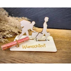 Geldscheinhalter Shopping, Einkaufen, Geldgeschenk, Geburtstag, Geschenk, Wunschtext, Personalisierbar