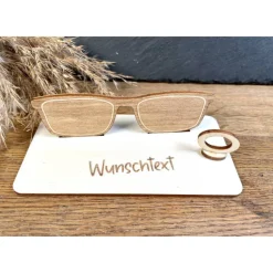 Geldscheinhalter Sonnenbrille, Allgemein, Geburtstag, Führerschein, Geschenk, Wunschtext, Personalisierbar