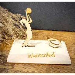Geldscheinhalter Volleyball, Volleyballspielerin, Geldgeschenk, Geburtstag, Sport, Geschenk, Wunschtext, Personalisierba