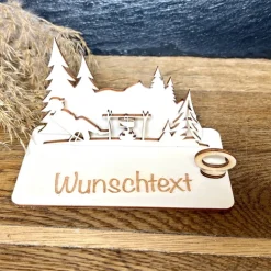 Geldscheinhalter Zelten, Camping, Urlaub, Geburtstag, Geschenk, Wunschtext, Personalisierbar