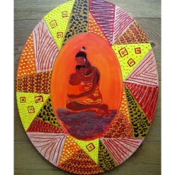 Gemälde USALAMA abstrakte Acrylmalerei  auf einem Keilrahmen Kunst direkt v. Künstler Malerei Acrylbild