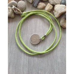 Geschenk / Kette mit einem  50-Pfennig-Stück von 1973  /  Geburtstag / Jubiläum