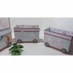 Geschenk Baby Girl Geburt Verpackung Zug Baby Bayparty Geschenkbox Geschenkschachtel