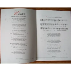 Geschenk Booklet , Büchlein, Taschenbuch mit Geschenkkarte -  "Frohe Weihnachten"