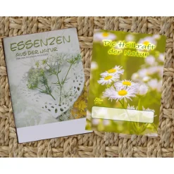 Geschenk Booklet , Büchlein, Taschenbuch mit Geschenkkarte - Essenzen aus der Natur