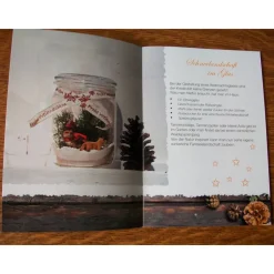 Geschenk Booklet , Büchlein, Taschenbuch mit Geschenkkarte -  