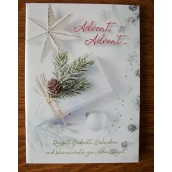 Geschenk Booklet , Büchlein, Taschenbuch mit Geschenkkarte -  Advent, Advent