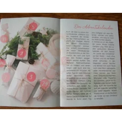 Geschenk Booklet , Büchlein, Taschenbuch mit Geschenkkarte -  Advent, Advent