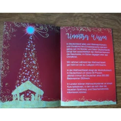 Geschenk Booklet , Büchlein, Taschenbuch mit Geschenkkarte -  