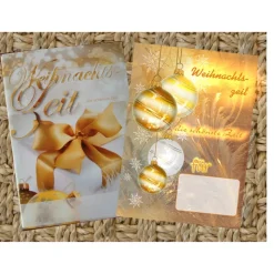 Geschenk Booklet , Büchlein mit Geschenkkarte -  