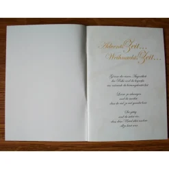 Geschenk Booklet , Büchlein mit Geschenkkarte -  