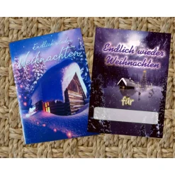 Geschenk Booklet , Büchlein, Taschenbuch mit Geschenkkarte -   