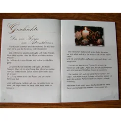 Geschenk Booklet , Büchlein mit Geschenkkarte -  "Besinnliches, Amüsantes und Interessantes zur Weihnachtszeit"