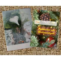 Geschenk Booklet , Büchlein mit Geschenkkarte -  