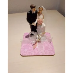 Geschenk Dekoration zur Hochzeit für Geschenke oder die Hochzeitstorte Hochzeitspaar