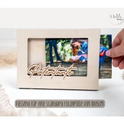 Geschenk für Patentante I Bilderrahmen für Patentante l Weihnachtsgeschenk l Geschenkidee für Patentante