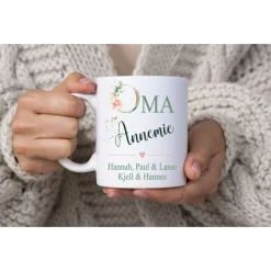 Geschenk für Patentante Taufe, Taufgeschenk Taufpatin Tasse, Kaffeetasse Namen Patin, kleine Aufmerksamkeit Taufpatin