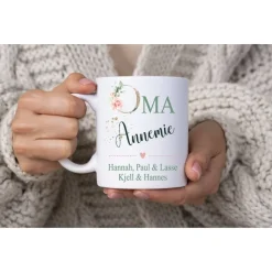 Geschenk für Patentante Taufe, Taufgeschenk Taufpatin Tasse, Kaffeetasse Namen Patin, kleine Aufmerksamkeit Taufpatin