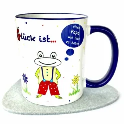 Geschenk für Vater, Tasse Glück ist einen Papa wie Dich zu haben
